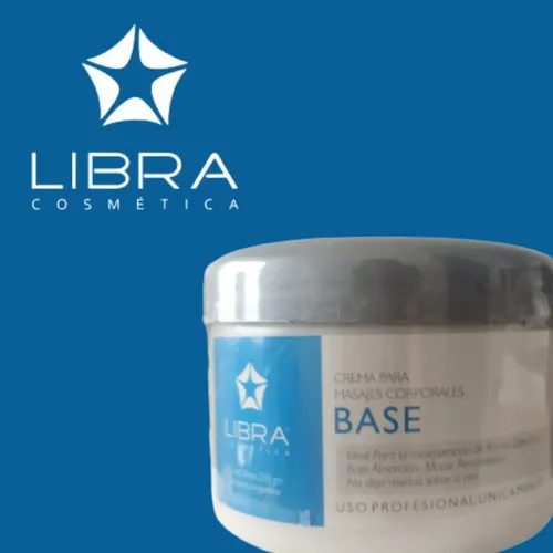4 Crema Base Para Masajes 250gr. – Libra Cosmetica Fragancia Suave