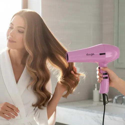 Secador De Pelo Profesional Duga (2000w) Prof 3600 Color Violeta Claro