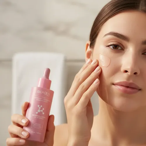 Kit Skincare Bioaqua Rutina Facial Nicotinamida Hidratante Iluminador Cuidado De La Piel 6 Piezas