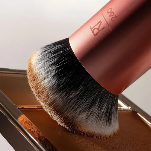 Brocha Redonda Para Base Líquida Crema Y Polvo