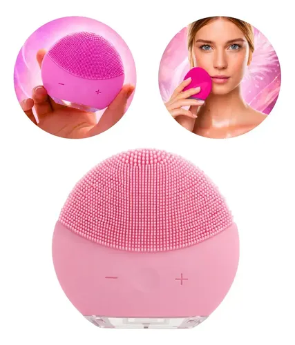 Limpiador Cepillo Facial Vibrador Masajeador Recargable Usb