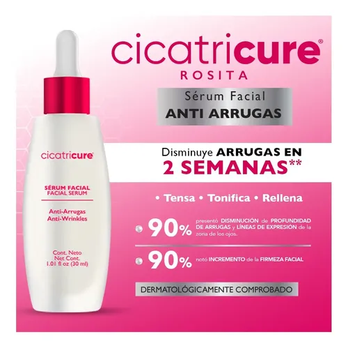 Serum Facial Cicatricure Antiarrugas 30ml