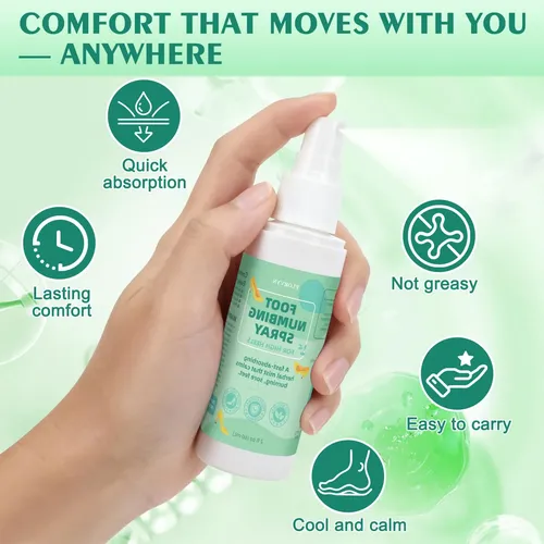 Heel Foot Care Spray For Women, Foot Numbing Spray For High