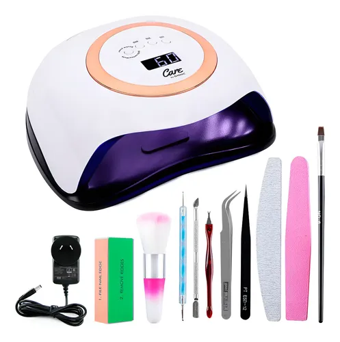 Cabina Para Uñas Led Gadnic 168 W Esculpidas Uv Profesional