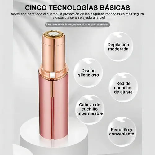 Afeitadora Eléctrica Con Forma De Lápiz Labial K% ///hgq