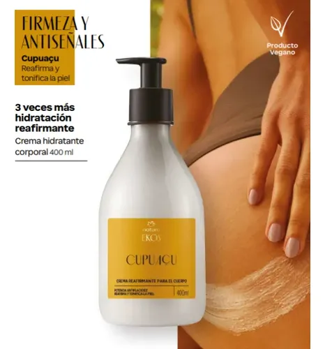 Natura Ekos Crema Reafirmante Cuerpo Cupuacu 400ml