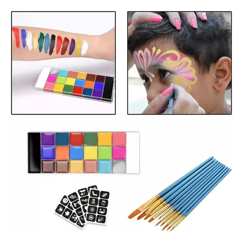 Kit De Maquillaje Hipoalergénico Para Rostro Y Ojos