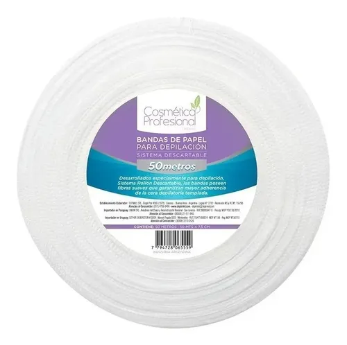 6 Roll On Miel Depimiel + Bandas Rollo X 50 Mts Depilacion