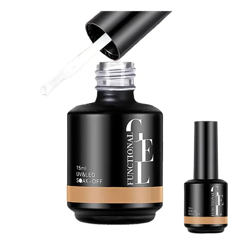 Esmalte De Uñas En Gel, Extra Fuerte, Pegamento Base, Talla