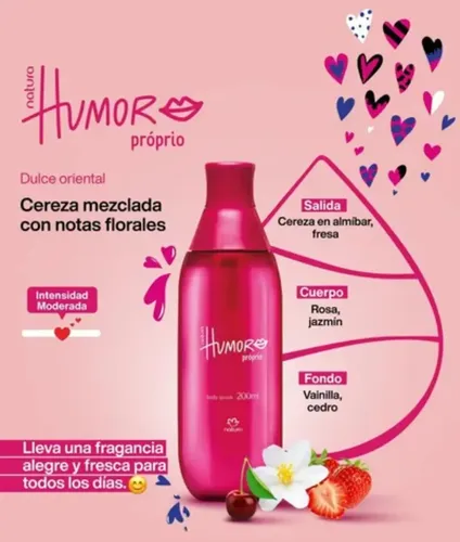 Natura Humor Proprio Body Splash Femenino 200ml+crema