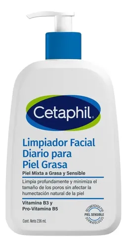 Cetaphil Gel Limpiador Piel 236ml Limpieza