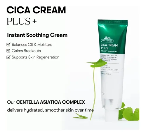 Crema Calmante Cica Plus Centella Para El Acné Y La Piel Sen