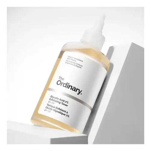 The Ordinary – Solución Tonico De Ácido Glicólico Al 7% Momento de aplicación Noche Tipo de piel Mixta