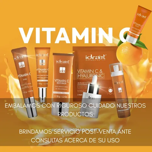 Crema Reparadora Cuerpo Vitamin C Idraet Aloe Hidrata 200g