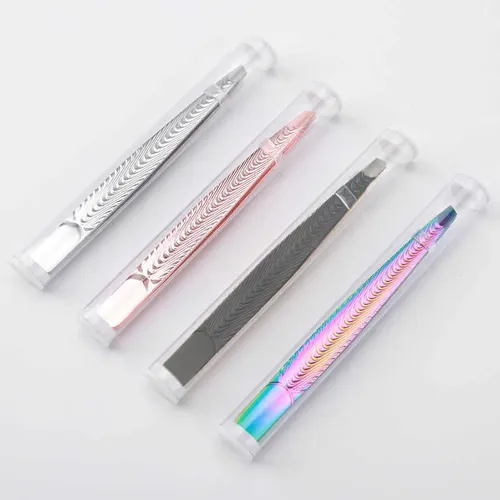 Pinza Depiladora De Cejas De Acero Inoxidable /.