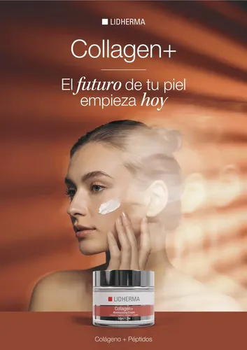Collagen+ Moisturizing Cream C/ Colageno Flaccidez Lidherma