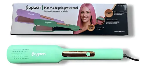 Planchita De Pelo Portatil 220° Calentamiento Rapido