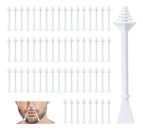 Palitos De Cera Para Vello Nasal Auzeal 60 Unidades Con Espá