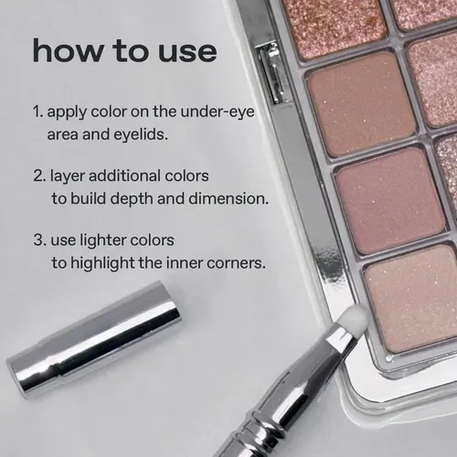 Paleta Glow Anime 12 Tonos Ojos