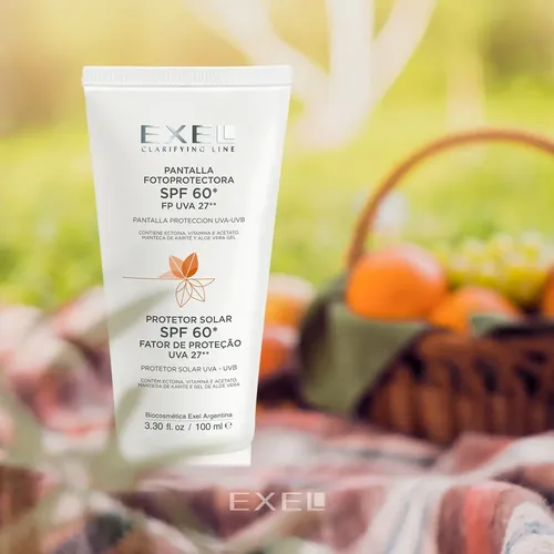 Pantalla Fotoprotectora Spf 60 Fp Uva 27 Exel 100 ml