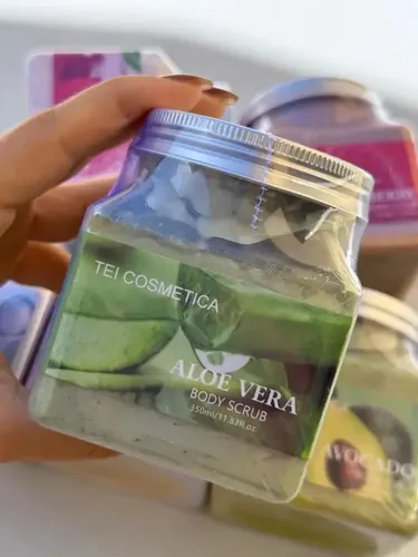 Crema Exfoliante Body Scrub Tei Fragancia Aloe vera