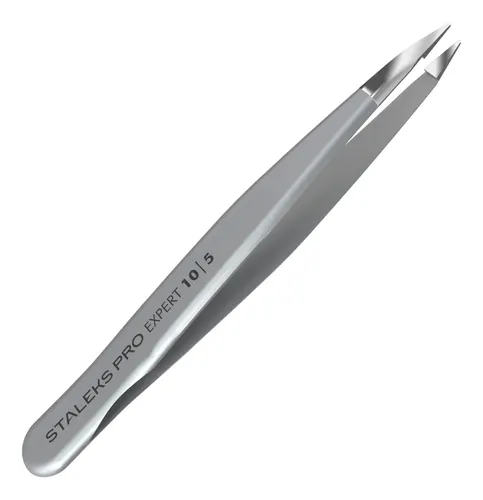 Pinzas Para Cejas Staleks Pro Expert 10 Puntas Finas