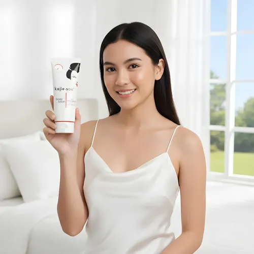 Loción Corporal Kojie San 100g Rosa Mosqueta, Manteca De Ka