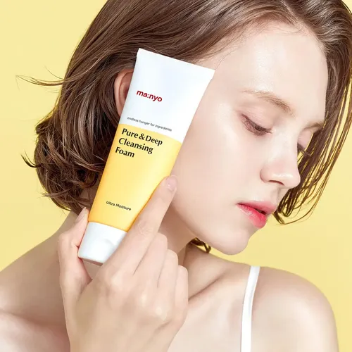 Espuma Limpiadora Facial Ma:nyo Hidratante 200ml Coreana para Rostro