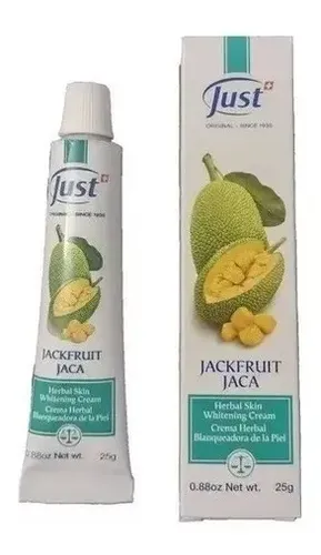 Just Crema Blanqueadora Jackfruit – Elimina Manchas Aclara Tipo De Piel Todo Tipo De Piel