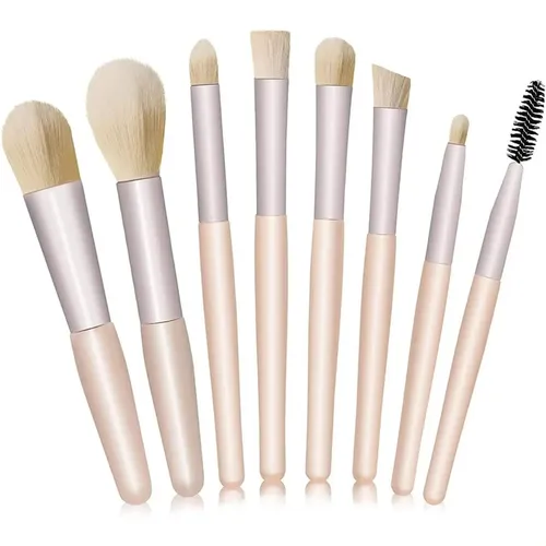 Brochas De Maquillaje, 8 Piezas Pinceles Maquillaje Set
