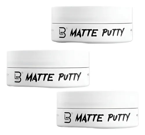 Level 3 Pomada Cera Crema Moldeadora Matte Putty F2 150ml X3