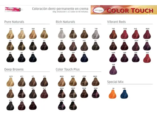 Tintura Color Touch De Wella Coloracion Profesional Cabello