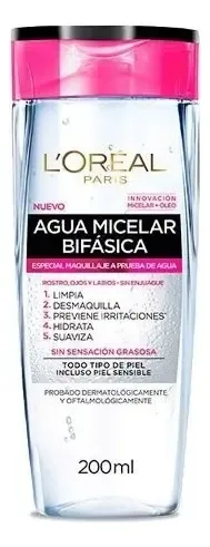 Loreal Paris Agua Micelar Bifasica 200ml