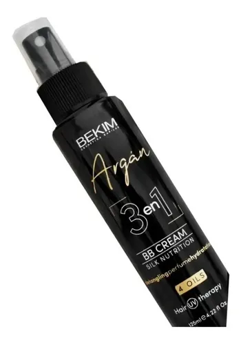 Bb Cream 3 En 1 Bekim Argan 4 Oils 125ml Hair Uv Therapy