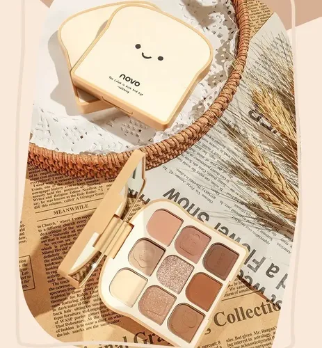 Toast Paleta Sombras Mate Y Brillos Make Up Coreano Color 03