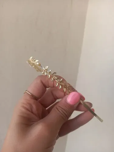 Vincha De Metal Hojas Hiper Chicas Estilo Griego