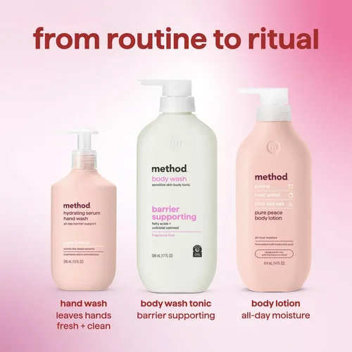 Body Wash Method Tónico Corporal Para Pieles Sensibles, 500