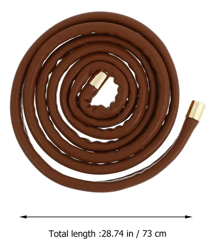 Bandas Para Cabello De Cuero Sintético Con Alambre Flexible