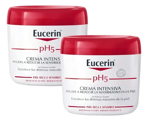 Combo X2 Eucerin Ph5 Crema Corporal Intensiva 450 Ml Fragancia