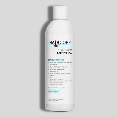 Shampoo Anti Caída Haircorp – Recupera Tu Cabello – Detiene la caida y genera crecimiento
