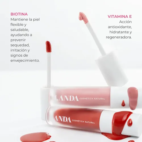 Rubor Líquido I Landa – Cosmética Natural & Vegana Tono del maquillaje Rose