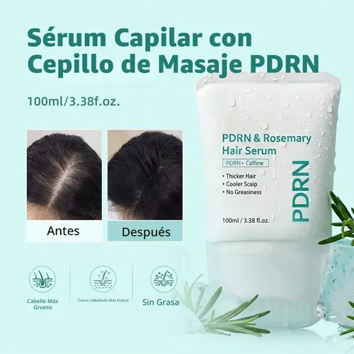 Sérum Capilar Pdrn Romero Cafeína Fortalecedor Antcaida