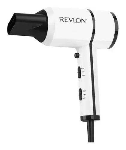 Revlon 1875w Tecnología Crystal C,secador De Pelo Compacta