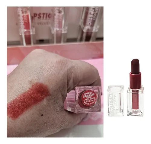 Labial Lipstick Mud Terciopelo Balsámico Mate By Mansly
