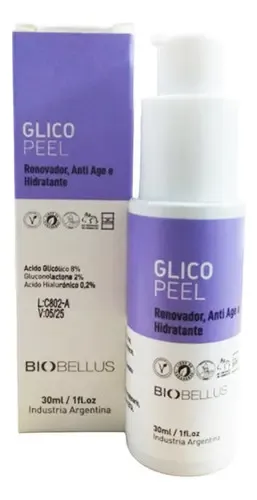 Acido Glicolico Renovador Celular Peeling Biobellus 30ml