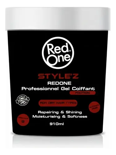 Red One Gel Extra Firme Fijador Proteina 910ml Profesional