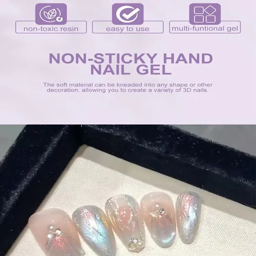 Gel De Esculpir Para Extensión Y Diseño De Uñas