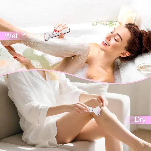 Depiladora Electrica 4 En 1 Portatil Usb Mujer Cuerpo Facial