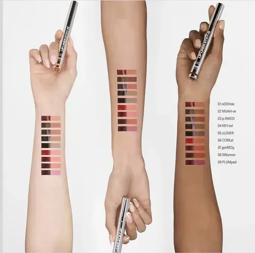 Delineador De Labios Sacheu Peel Off Tono 01 Noohde 08 Sinamon Burnt Red