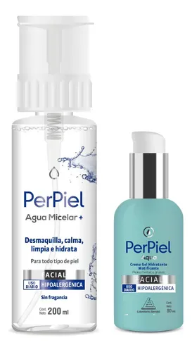 Pack Perpiel: Agua Micelar y Aqua Facial para Todo Tipo de Piel